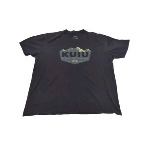 KUIU Ultralight Hunting Mountain T-Shirt Men's Size X-Large Black